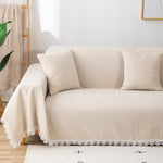 Vintage Couch Cover for Dogs Couch Cushion Covers with Tassel