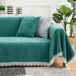 Vintage Couch Cover for Dogs Couch Cushion Covers with Tassel