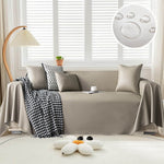 Waterproof Couch Cover for Leather Couch, Soft Sofa Covers with Leather