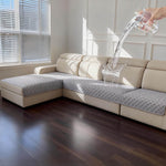 Waterproof Non-Slip Couch Cover for Dogs Washable,Fuzzy Pet Couch Covers for Sofa