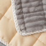 Thick Velvet Oversized Sofa Cover for 3 Cushion Couch, Washable Furniture Protector for Dogs, Non-Slip Slipcover