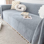 Vintage Couch Cover for Dogs Couch Cushion Covers with Tassel