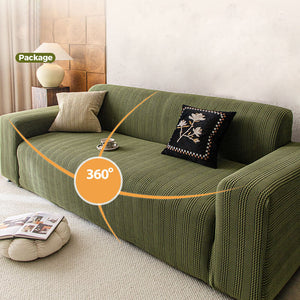 Jacquard Couch Covers Couch Living Room High Stretch Sofa Cover Pets Dogs Friendly Anti Slip Thickened Slipcovers Furniture Protector ﻿