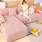 Wear-Resistant Universal Jacquard Sofa Cover,Anti-Slip Soft Thickened Dogs Slipcovers Washable