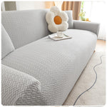 Stretch Sofa Cover - Washable Slipcover for Couch, Non-Slip Elastic Furniture Protector - Pet & Kid-Friendly