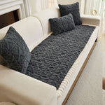 Sofa Cover Fuzzy Couch Cover for Pet, Couch Covers for Dogs Washable Non-Slip Sofa Slipcover Cushion Protector Pets Friendly Mat Bed ﻿