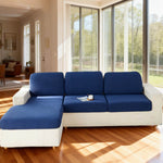 Stretch Sofa Cover - Washable Slipcover for  Sectional Slipcovers, Non-Slip Elastic Furniture Protector - Pet & Kid-Friendly