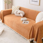 Vintage Couch Cover for Dogs Couch Cushion Covers with Tassel