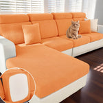 Stretch Sofa Cover - Washable Slipcover for  Sectional Slipcovers, Non-Slip Elastic Furniture Protector - Pet & Kid-Friendly
