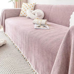 Vintage Couch Cover for Dogs Couch Cushion Covers with Tassel