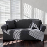 Velvet Plush Corner Sectional Corner Sofa Covers , Stretch Sofa Slipcover