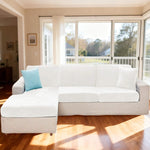 Velvet Plush Magic Sofa Covers Universal Sofa Cover Stretch for Sectional Slipcovers  ﻿ ﻿ ﻿ ﻿