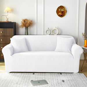 Stretch Sofa Cover - Washable Slipcover for Couch, Non-Slip Elastic Furniture Protector - Pet & Kid-Friendly