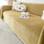 Vintage Couch Cover for Dogs Couch Cushion Covers with Tassel