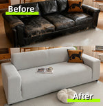 Stretch Sofa Cover - Washable Slipcover for Couch, Non-Slip Elastic Furniture Protector - Pet & Kid-Friendly