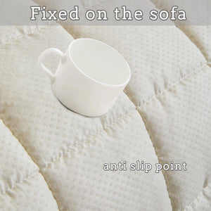Sofa Cover Fuzzy Couch Cover for Pet, Couch Covers for Dogs Washable Non-Slip Sofa Slipcover Cushion Protector Pets Friendly Mat Bed ﻿