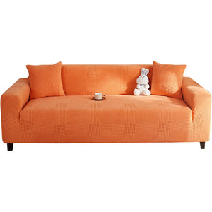 Latest Jacquard Design High Stretch Sofa Covers , Pet Dog Cat Proof Slipcover Non Slip Magic Elastic Furniture Protector