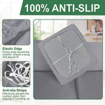 Stretch Waterproof Couch Covers for 3 Cushion Couch Sofa Slipcovers for Dogs Pet Cat