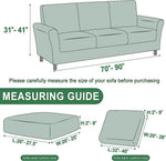 Stretch Waterproof Couch Covers for 3 Cushion Couch Sofa Slipcovers for Dogs Pet Cat