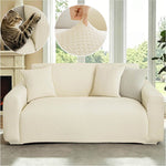 Latest Jacquard Design High Stretch Sofa Covers , Pet Dog Cat Proof Slipcover Non Slip Magic Elastic Furniture Protector
