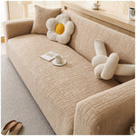 High Stretch Sofa Slipcovers with Non Skid Foam and Elastic Bottom, Furniture Protector for Pets, Crafted from Soft Plush Fabric ﻿