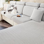 Stretch Sofa Cover - Washable Slipcover for  Sectional Slipcovers, Non-Slip Elastic Furniture Protector - Pet & Kid-Friendly