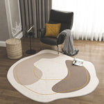 Creative rug for living room bedroom