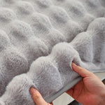 Soft Rabbit Fur Sofa Cover , Furniture Protector Deluxe Pet Couch Cover ,Machine Washable