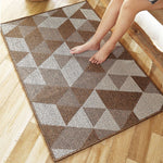 Washable Indoor Doormat , Outdoor Resist Dirt Rugs
