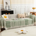 Soft Thick Chenille Couch Throw Cover , Couch Cushion Cover Dog Furniture Protector for Living Room