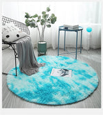 Round fur Carpet | Fluffy Area Rug