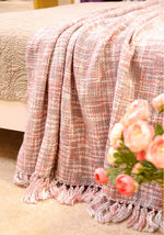 Bohemian Cotton Throw Blanket
