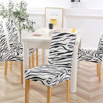 Pattern Stretch Dining Chair Covers, Chair Slipcover