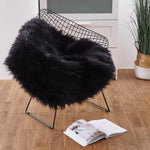 Faux Fur Round Area Rug