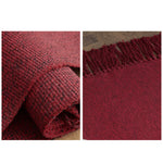 Woven Cotton Area Rug , Floor Mat , Shabby Rag Throw Rug