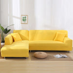 Velvet Stretch Sofa Slipcover, Soft Anti-Slip
