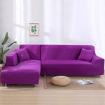 Velvet Stretch Sofa Slipcover, Soft Anti-Slip