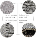 Cotton Braided Tassels Area Rugs  | Washable Kitchen Rugs