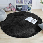 Fluffy Round Rug ,Washable Carpet ,Shaggy Throw Rug