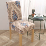 Pattern Stretch Dining Chair Covers, Chair Slipcover