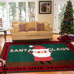 Soft Touch Shag Area Rug- Christmas Decorate