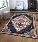 Vintage Floral Multi Area Rug