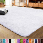 Indoor Area Rugs - Fluffy Living Room Carpets