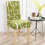 Pattern Stretch Dining Chair Covers, Chair Slipcover