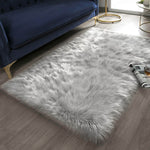 Faux Fur Area Rug - Home Decor