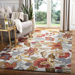 Vintage Floral Multi Area Rug