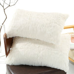 Faux Fur Velvet Duvet Cover- King , Queen , Twin
