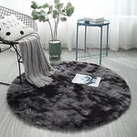 Fluffy Round Rug ,Washable Carpet ,Shaggy Throw Rug
