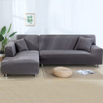 Velvet Stretch Sofa Slipcover, Soft Anti-Slip