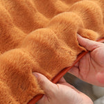 Soft Rabbit Fur Sofa Cover , Furniture Protector Deluxe Pet Couch Cover ,Machine Washable